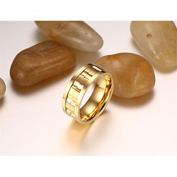 Center Rotating Stainless Steel Ring