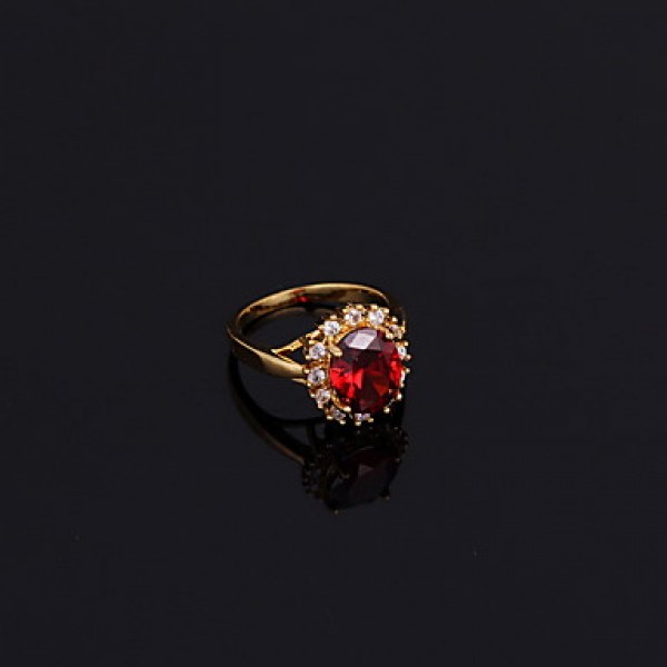 AAA Zircon Fine Statement Ring for Wedding Party