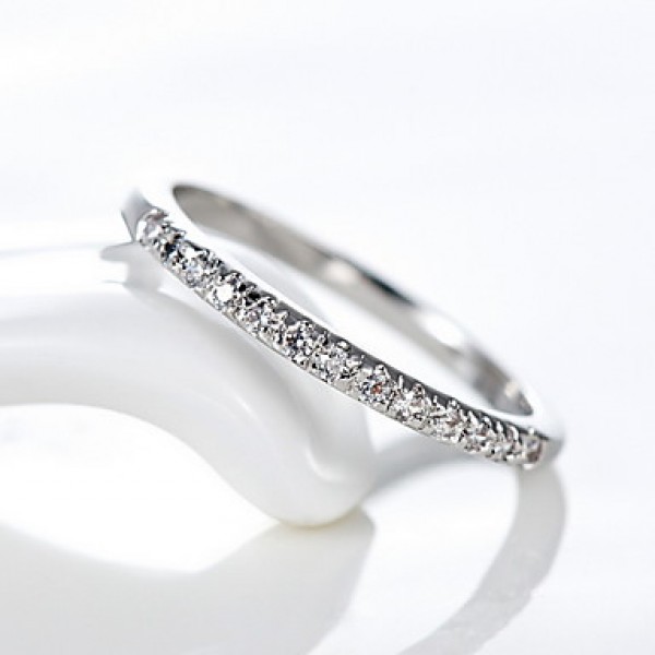 AAA Zircon Fine Statement Ring for Wedding Party