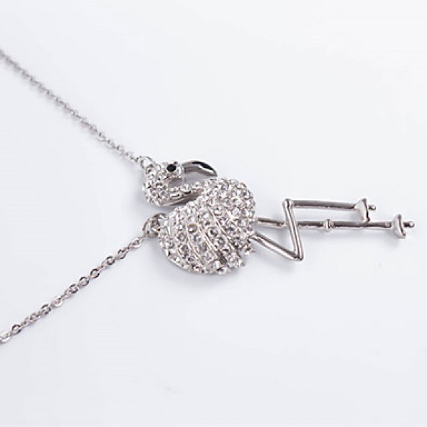 Women Vintage Silver Plated Necklace / Earrings Sets  