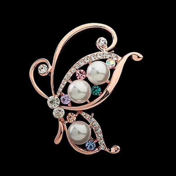 Tina -- Korean New Fashion Alloy Butterfly Dancing Brooch in Party