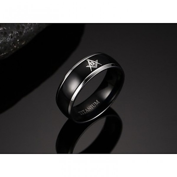 316 Stainless Steel Men Ring