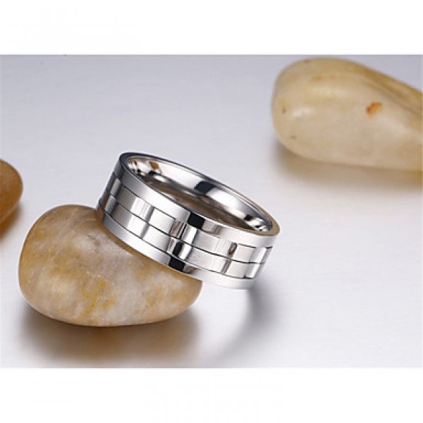 Center Rotating Stainless Steel Ring